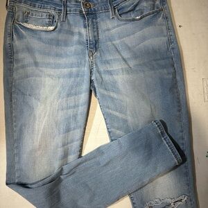 Levi's Light Blue Skinny Stretch Jeans